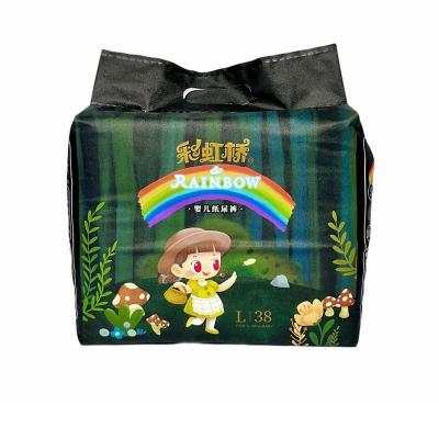 China China Factory Wholesale Free Sample Soft Comfortable Diapers A Grade Printed Disposable Diapers For Baby for sale