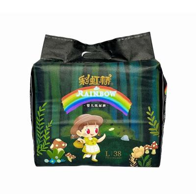 China OEM ODM Hot Sale Printed Baby Diapers And Breathable Baby Diaper Training Pants for sale