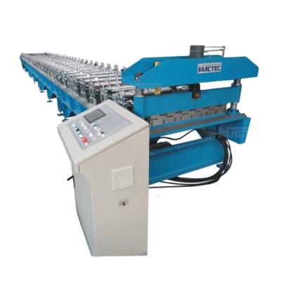 China Hotels Mactec Downspout Roll Forming Machine for sale