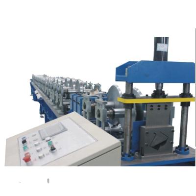 China Hotels High Efficiency Steel Gutter Downspout Cold Roll Forming Machine for sale