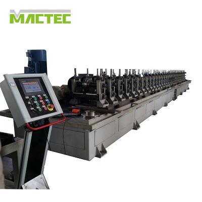 China Easy Installation China Metal Door Frame Automatic Glazed Steel Roll Forming Machine for sale