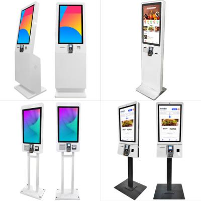 China Vending Machines Amusement Park Self Service Payment Order Ticket Kiosks With POS Systems Machines for sale