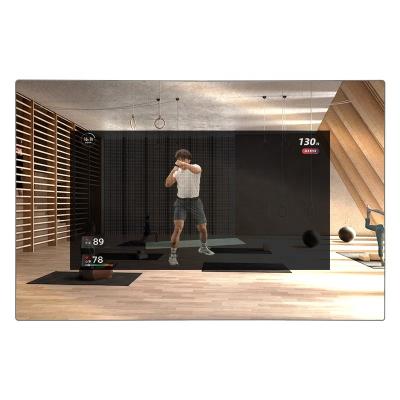 China Indoor Horizontal For Gym 32,43,49 Inch Indoor Standing Magic Mirror Screen for sale