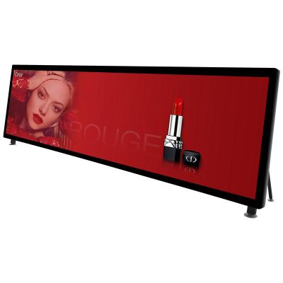 China Wholesale Indoor Ultra Wide Stretch Digital Signage Wall Mounted Ultra Wide Screen LCD Monitor for sale