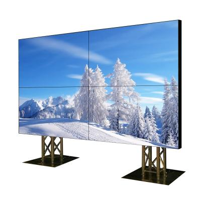 China Wall Mounted 55 Inch 3x3 Indoor Narrow Bezel Flexible Lcd Led Video Wall Panel Splicing Screen for sale