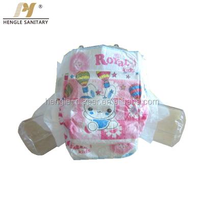 China Printed Kids Disposable Super Dry Diaper for sale