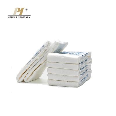 China Plain weave wholesale high quality and low price adult diapers in bulk for sale