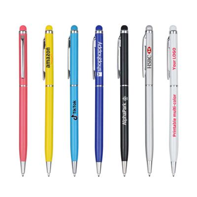 China office & School pen BKS advertising metal ball pen cheap promotional ballpoint pen personalized with custom logo for sale