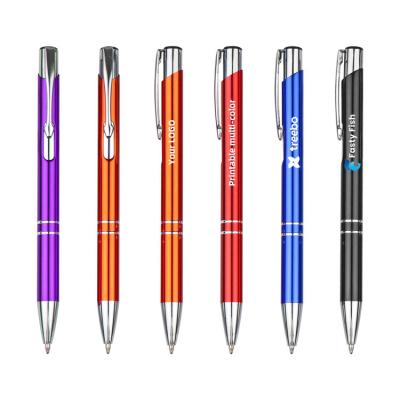 China office & Hot Selling School Pen BKS Advertising Latest Promotional Pens With Metal Logo Printed Ball Pen For Promotion for sale