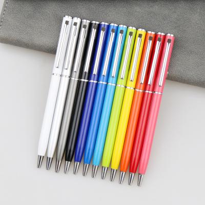 China office & Cheap High Quality School Pen BKS Stock Brand Custom Printed Metal Pen For Office Promotional Ball With Logo for sale