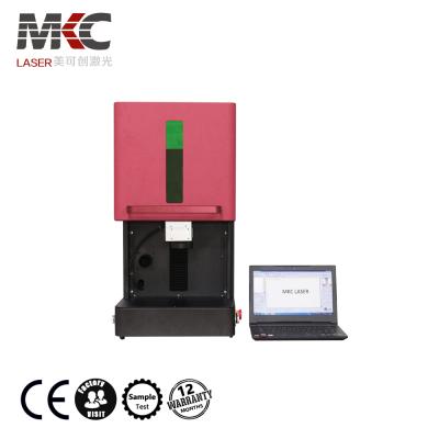 China Laser Marking 20w Enclosed Fiber Laser Marking Machine For Metal Marking In Safe for sale