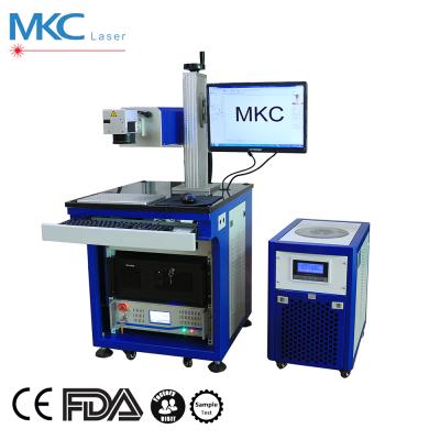 China Laser Engraving UV Glass / Datecode Laser Marking Cutting Machine for sale