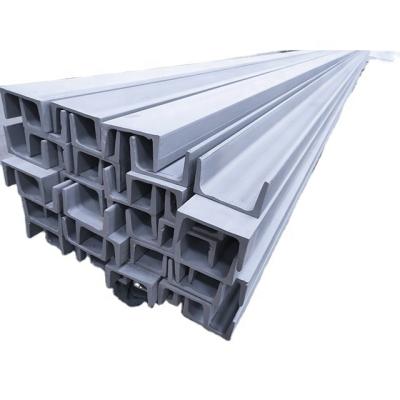 China Popular steel structure building in Middle East market AISI 316L stainless steel channel beam 6 meters length for construction project for sale