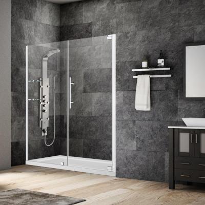 China Modern Hot Selling Frameless Pivot Shower Door for sale