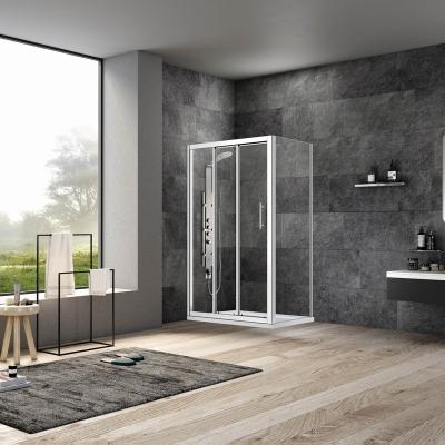 China Modern Bathrooms Designs Luxury Shower Enclosure, 6mm Glass Sliding Door Bathroom Shower Room Prices for sale