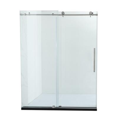 China Modern High Quality Stainless Steel 10mm Bathroom Pirce Factory Shower Glass Sliding Doors for sale