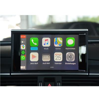 China A6 C6 A7 A8 RMC MMI3G Video Interface Car Play For AUDI Apple Carplay Android Auto Mirror Link OEM Upgrade Navigation System for sale