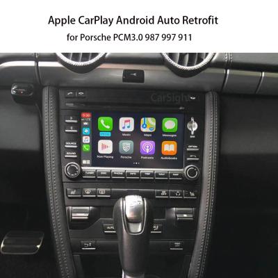 China Azton Car Video Interface with Android Auto Apple CarPlay For Porsche PCM3.0 911Turbo Carrera GT3 Targa 977 987 Boxster 99 for sale