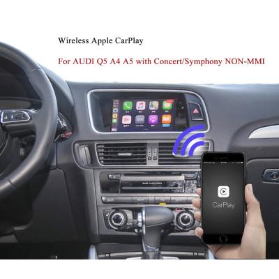 China Vehicle Multimedia NON-MMI WIFI Wireless CarPlay For AUDI Q5 8R A4 B8 A5 Apple CarPlay Android Auto Reverse Camera Interface for sale