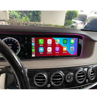 China W222 CarPlay Wireless For Mercedes Benz S Class S400 S350 Android Auto IOS Apple CarPlay Adapter Screen Mirroring for sale