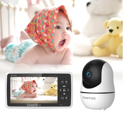 China Music Player Brand Name Digital Baby Car Moving Monitoring Innovative High Quality 5 Inch Baby Monitor for sale