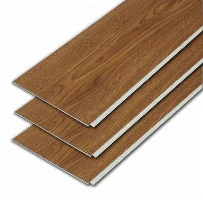 China Waterproof Wear Resistant Anti-Slip Stone Plastic Ixpe Hollow Out Click Wood Texture Vinyl Plank SPC Artificial Flooring for sale