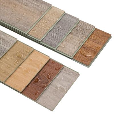 China Waterproof Wear Resistant Anti-Slip Wood Grain 4mm 4.5mm 5mm 6mm With 1mmIXPE Plastic Vinyl Plank Spc Rigid Flooring Flooring for sale