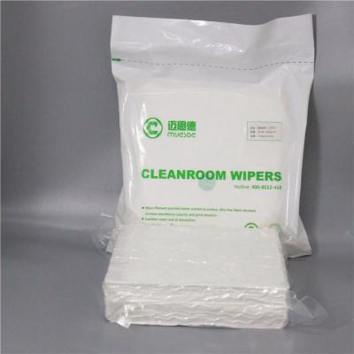 China Sustainable Hot Selling Cleanroom Polyester Cloth Cleaning Cloth for sale