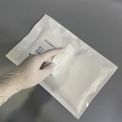 China Ipa Presaturated Individual Disposable Cleaning Wipes cleanroom ipa wipes for sale