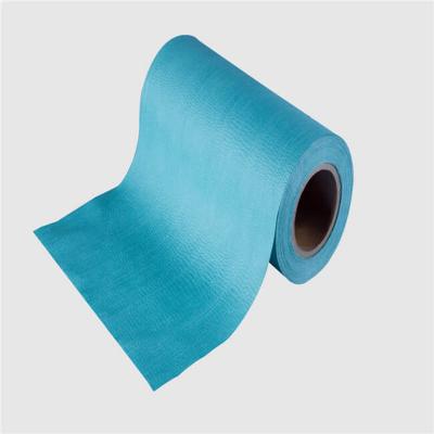 China Jiangsu Sustainable Disposable High Quality White Spunlace Nonwoven Fabric Roll Manufacturers For Wet Wipes for sale