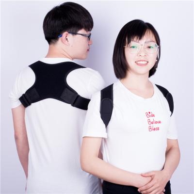 China New Product Neoprene Therapy Comfortable Breathable Body Support Adjustable Back Posture Corrector Customized Back Posture for sale