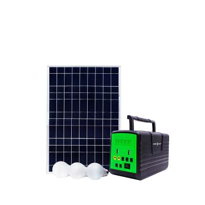 China PAYG Solar Home System 50W Solar Home Kit Pay Like You Go Solar Power. Domestic system for off-grid lithium iron phosphate for sale