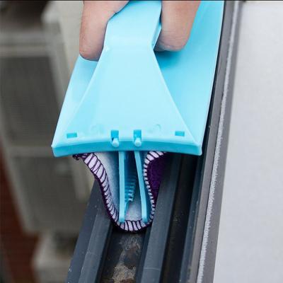 China Home Cleaning Scrubbing Window Gap Home Window Cleaner Glass Remover Sweep Glass Cleaning Tool for sale