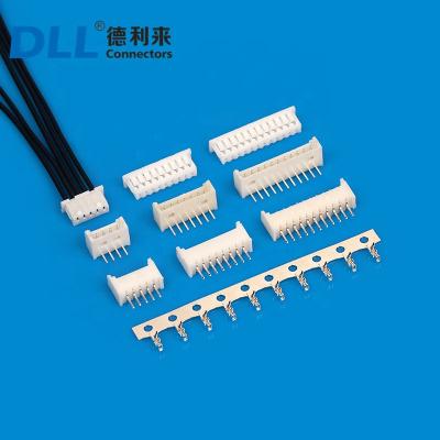 China PCB 1.25mm Wafer 6pin Male Connector 14pin Wire Harness Adapter for sale