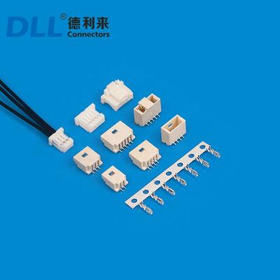 China Pitch 5 Pin Single Row Jst Connector PCB Pin Header 1mm for sale