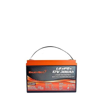 China BOATS 12V 300Ah LiFePO4 Deep Cycle Rechargeable Battery , Built-in BMS Perfect for RV or boat for sale