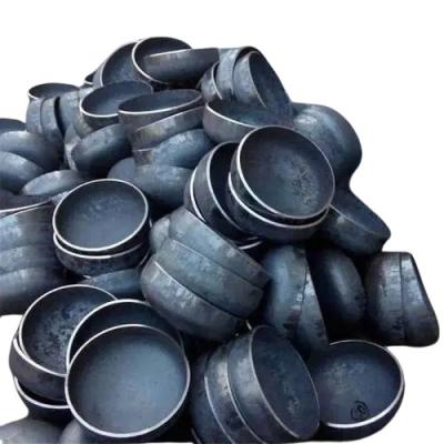 China Mill Best Quality ASTM A860 BW Black Carbon Steel Pipe Cap And Fittings for sale