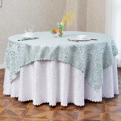 China Factory direct high quality glitter high quality wholesale custom made washable polyester Rose Gold Lace Tablecloth Round linen tablecloth for sale