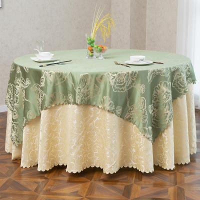 China Washable To Wedding Hotel Party Restaurant Table Cloths Factory Professional Elegant Wedding Banquet Table Cloth for sale