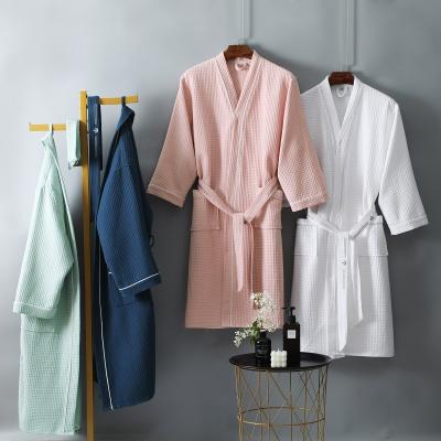 China Wholesale Thermal Factory Luxury Hotel Bath Set Cotton Waffle Hotel Absorbent Robes Unisex Adult 100% Custom Bath Towel for sale