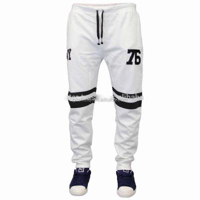 China New Design Anti-pilling White Pants Trousers For Men Cotton Trousers Casual Sports Jogging Pants For Men And Women for sale