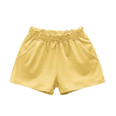 China Anti-wrinkle Kids Summer Cotton Baby Shorts With Pocket Fashion Kids Shorts Pants for sale