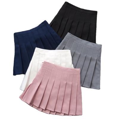 China Anti-wrinkle Good Boutique Kids Pleated Skirt Kids Shorts Dress Babies Solid Color Skirts for sale