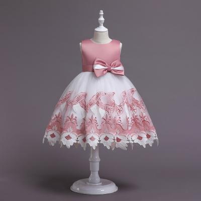 China Anti-wrinkle Europe and America Cotton ninas Girls Vestidos Dress Girls Harden Design Party Kids Baby Girl Princess Dress for sale