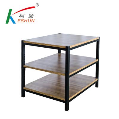 China Retail Hold Things On Sale Supermarket Promotion Table With Cabinet Display Counter for sale