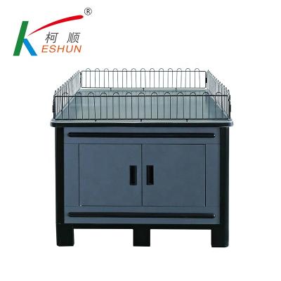 China High quality supermarket wire supermarket promotion counter table for display for sale