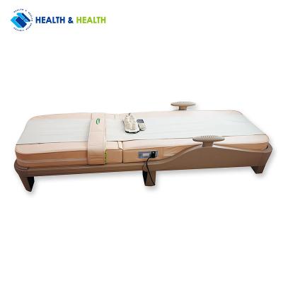 China Automatic Whole Jade Roller Beauty Weightlessness System Health Infrared Medical Body MP3 Bed for sale