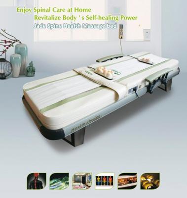 China Modern Multifunctional Massage Bed Meridians Circulation Jade Stone Massage Spine Amplifying Hot Rolling Care for sale