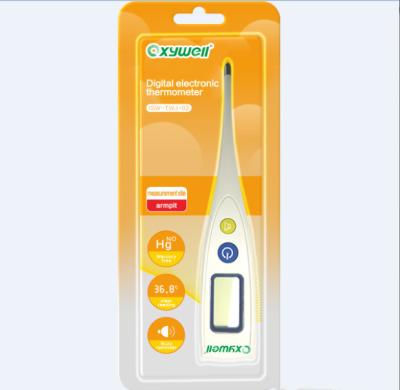 China Plastic Electronic Digital Armpit Voice Reading Thermometer Factory Suppler for sale