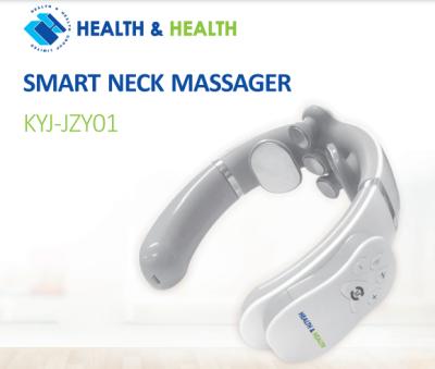 China Digital Neck Massager AAA Plastic Smart Portable Lithium Battery USD Charging for sale